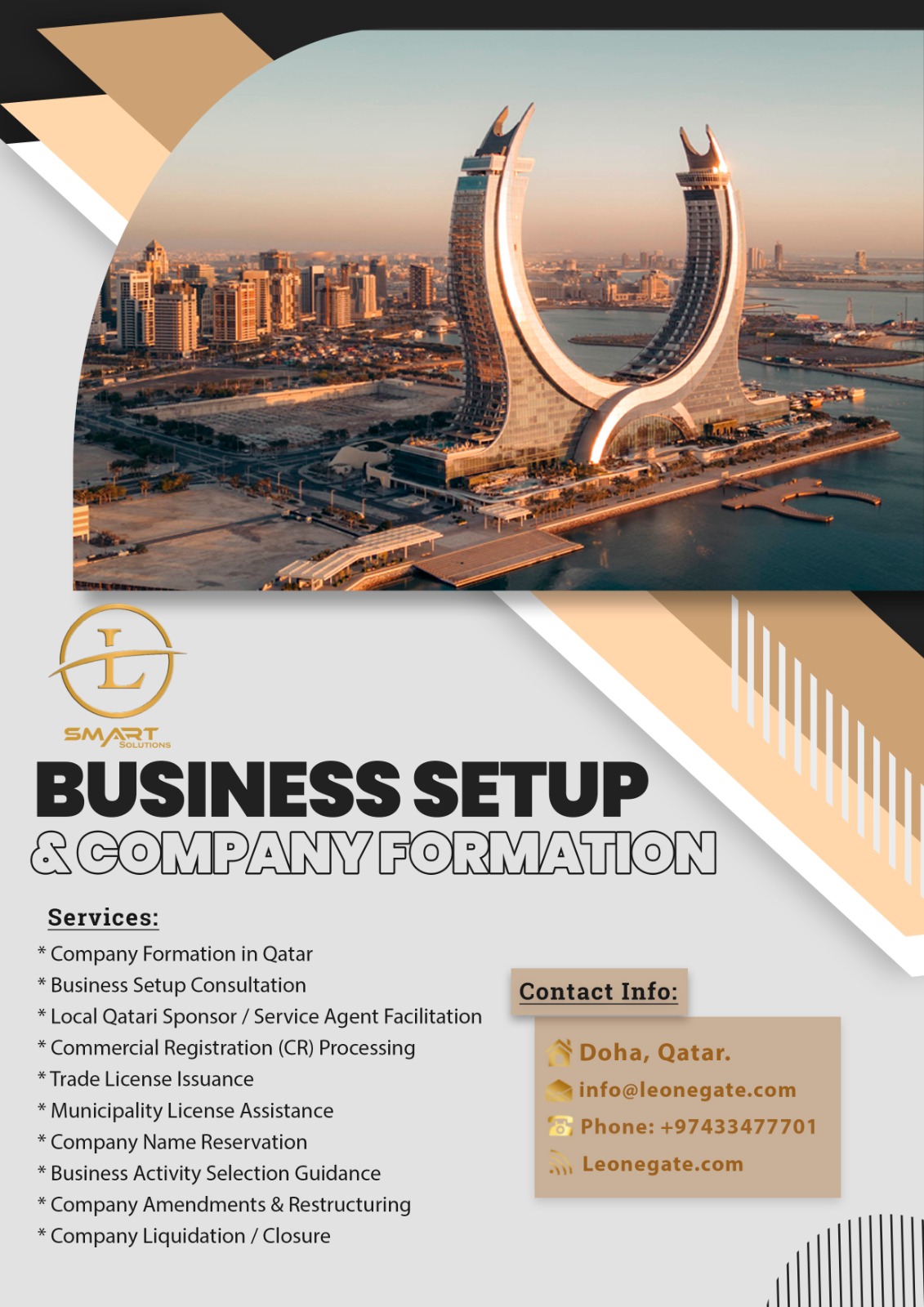 Company Formation in Qatar.